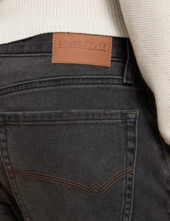 Straight Fit 5 Pocket Jeans