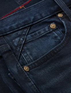 Straight Fit 5 Pocket Jeans