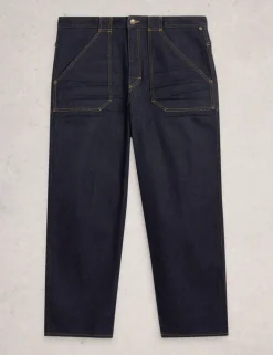 Straight Fit 5 Pocket Jeans