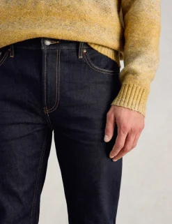 Straight Fit 5 Pocket Jeans