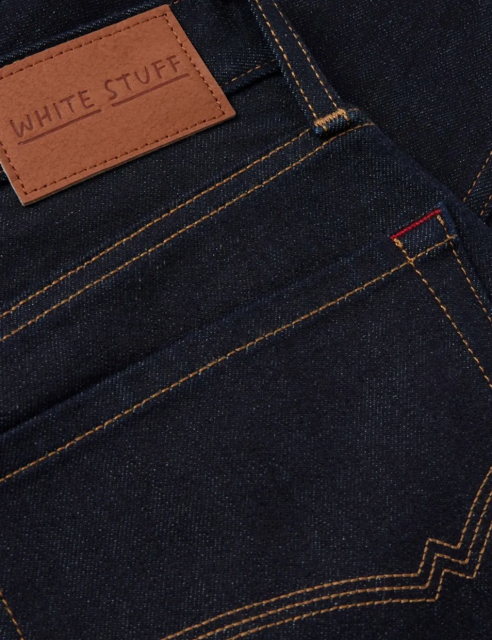 Straight Fit 5 Pocket Jeans