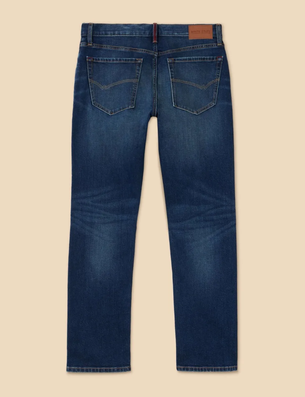 Straight Fit 5 Pocket Jeans