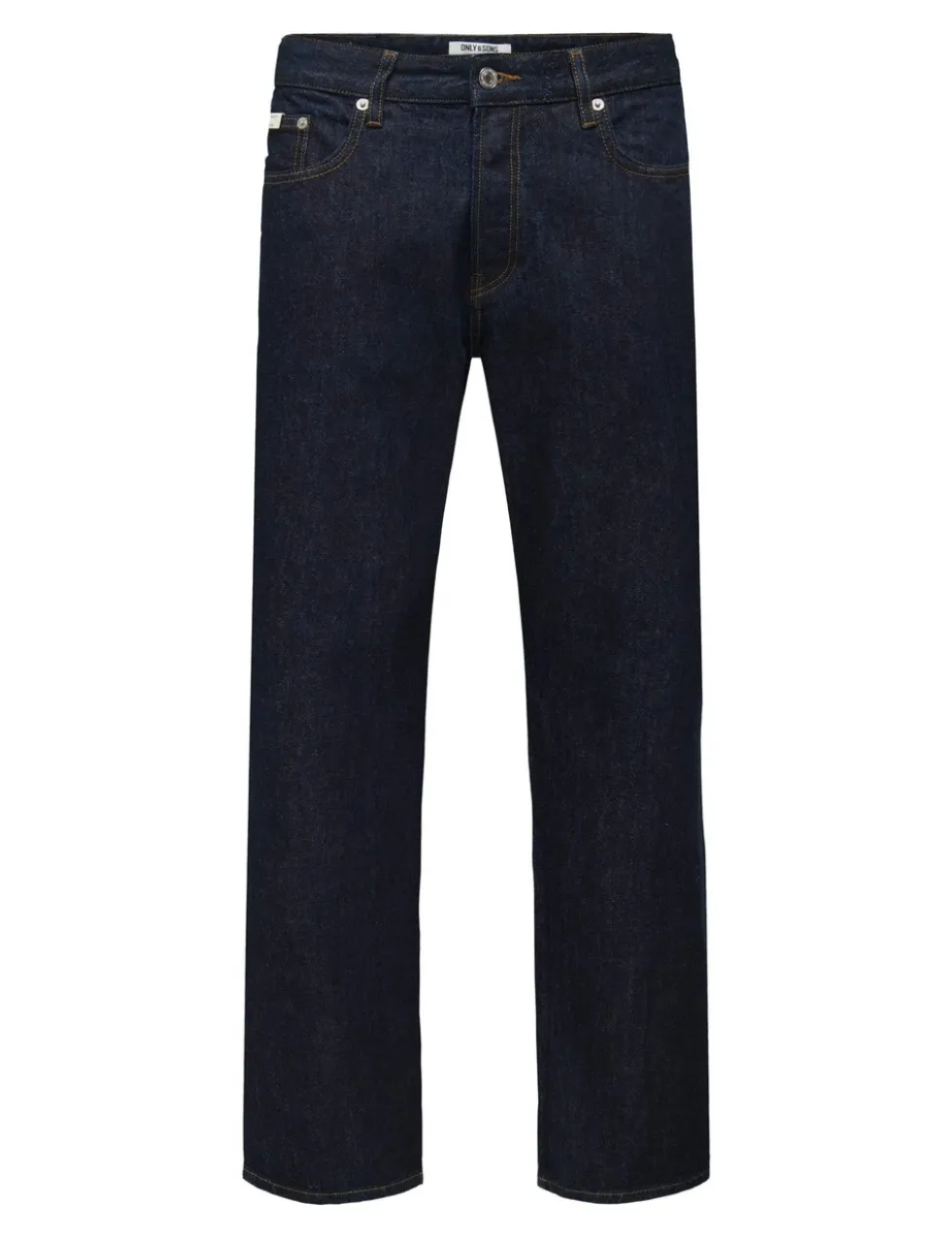 Straight Fit 5 Pocket Rigid Jeans