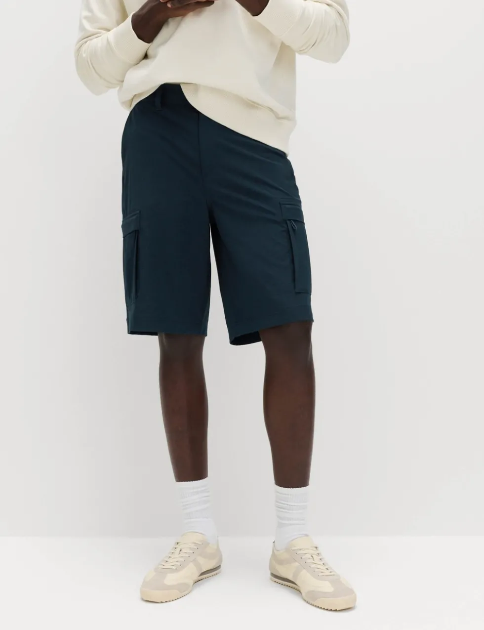 Straight Fit Cargo Shorts