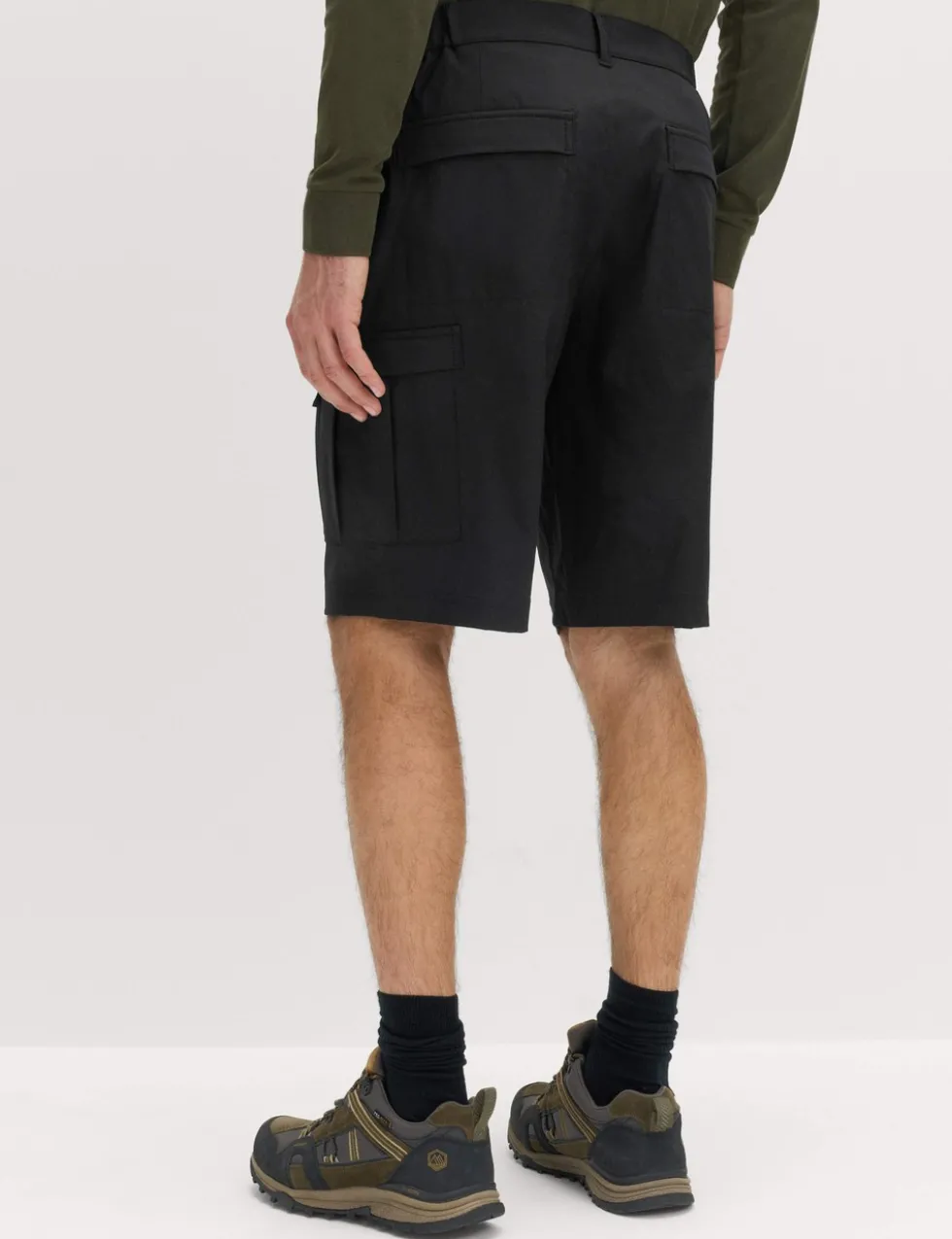 Straight Fit Cargo Shorts