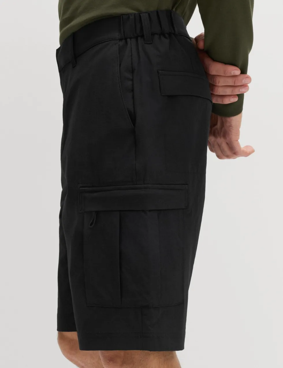 Straight Fit Cargo Shorts