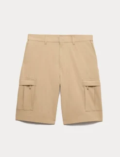 Straight Fit Cargo Shorts