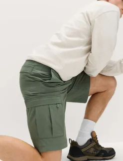 Straight Fit Cargo Shorts