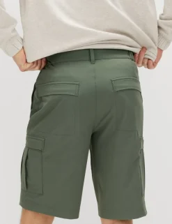 Straight Fit Cargo Shorts