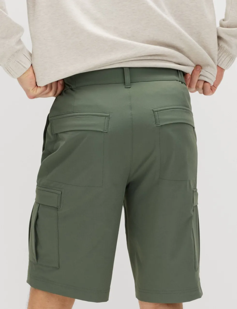 Straight Fit Cargo Shorts