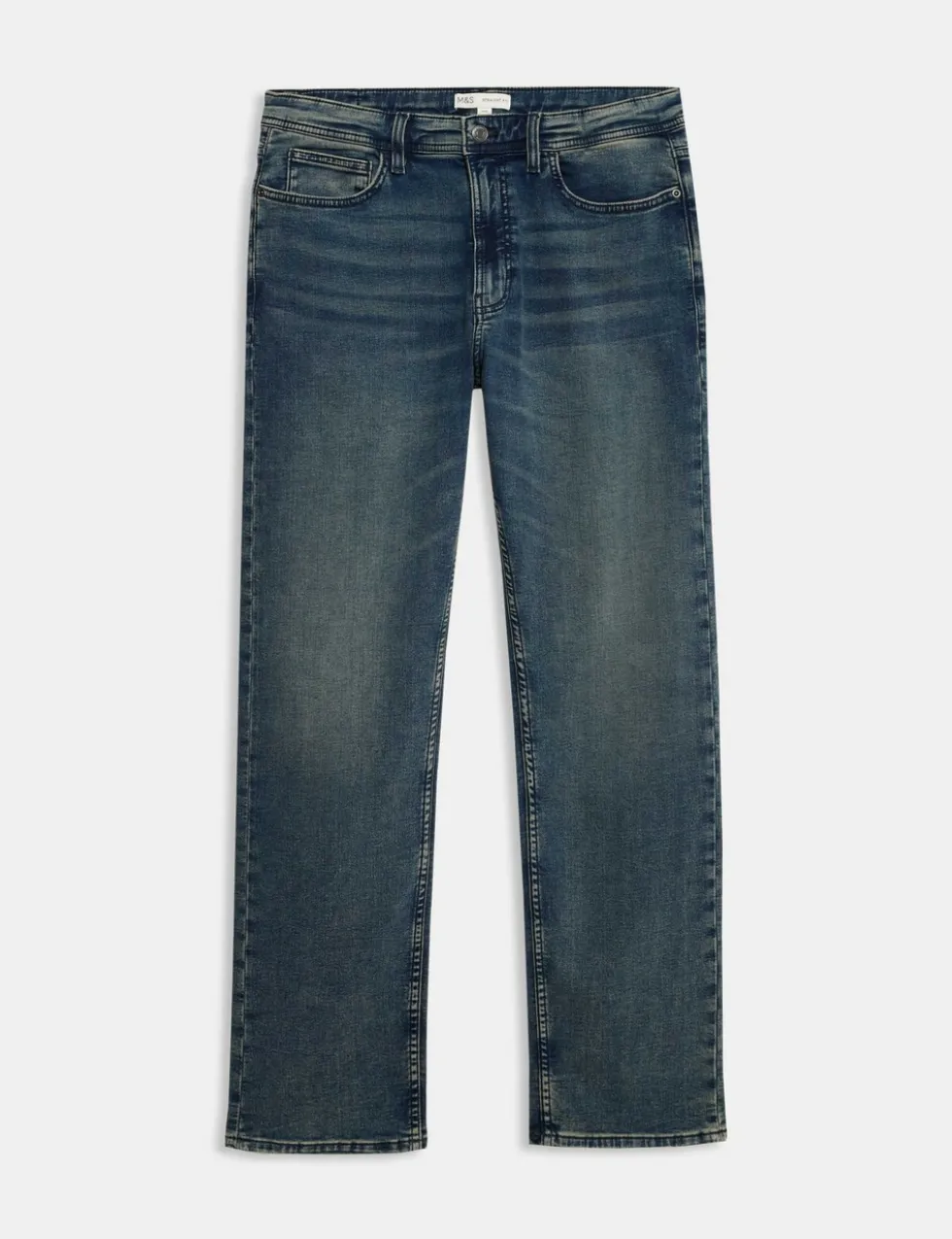 Straight Fit Comfort Stretch Jeans