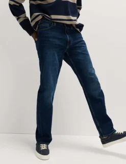 Straight Fit Comfort Stretch Jeans