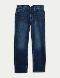 Straight Fit Comfort Stretch Jeans