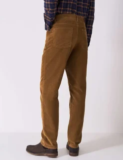 Straight Fit Corduroy 5 Pocket Trousers
