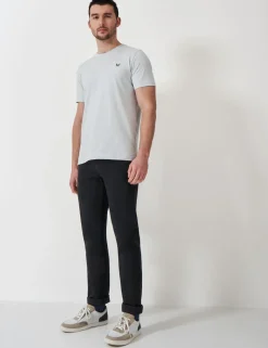 Straight Fit Denim 5 Pocket Jeans