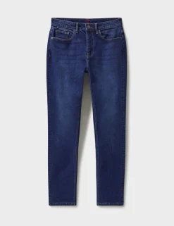 Straight Fit Denim 5 Pocket Jeans
