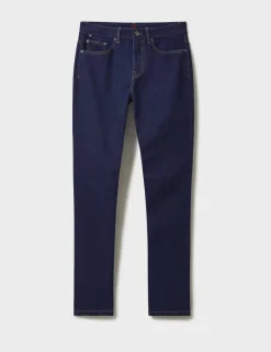 Straight Fit Denim 5 Pocket Jeans