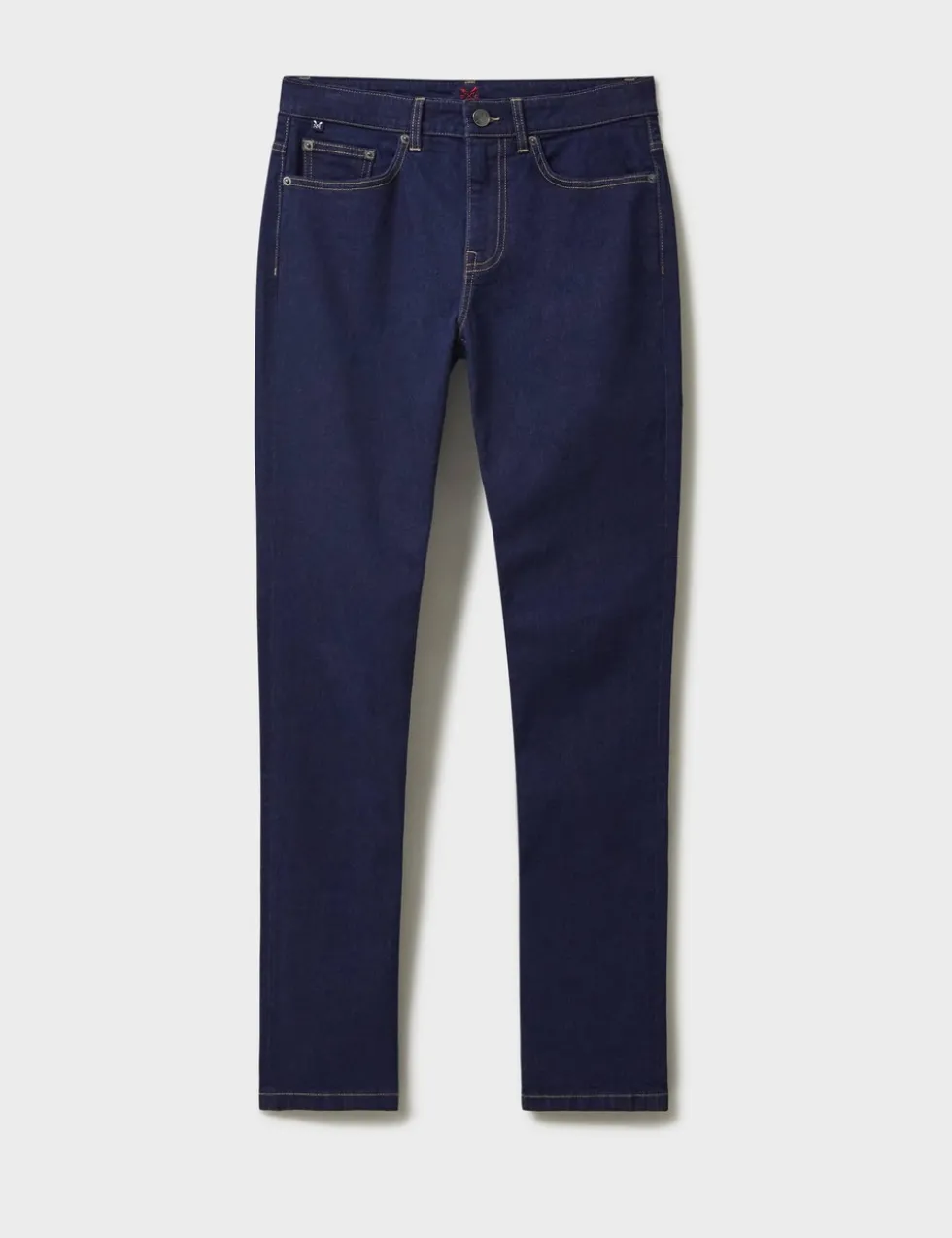 Straight Fit Denim 5 Pocket Jeans