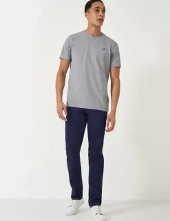 Straight Fit Denim 5 Pocket Jeans