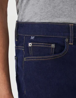 Straight Fit Denim 5 Pocket Jeans