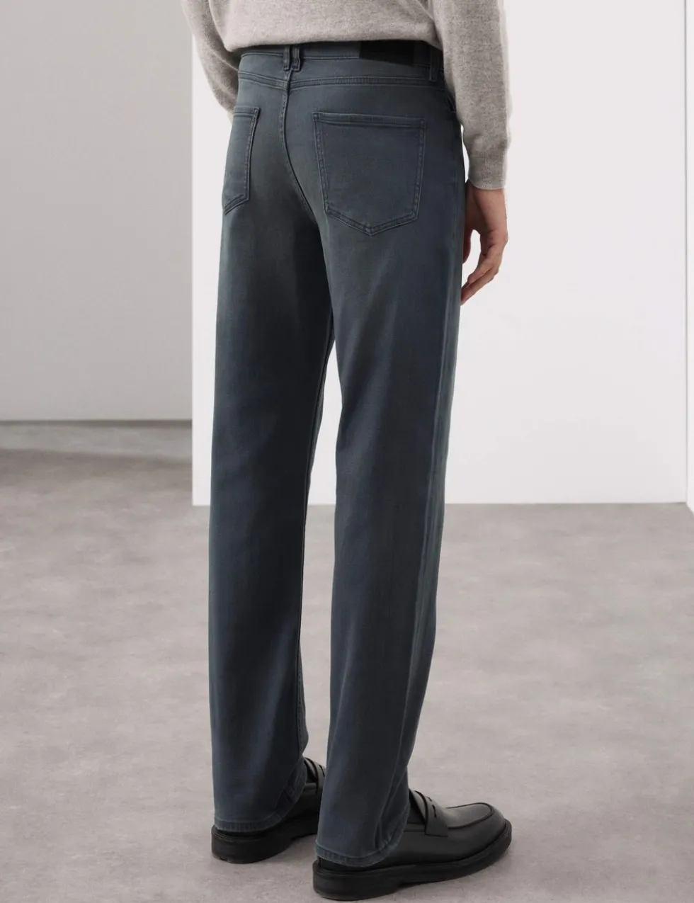 Straight Fit Italian Soft Touch Jeans