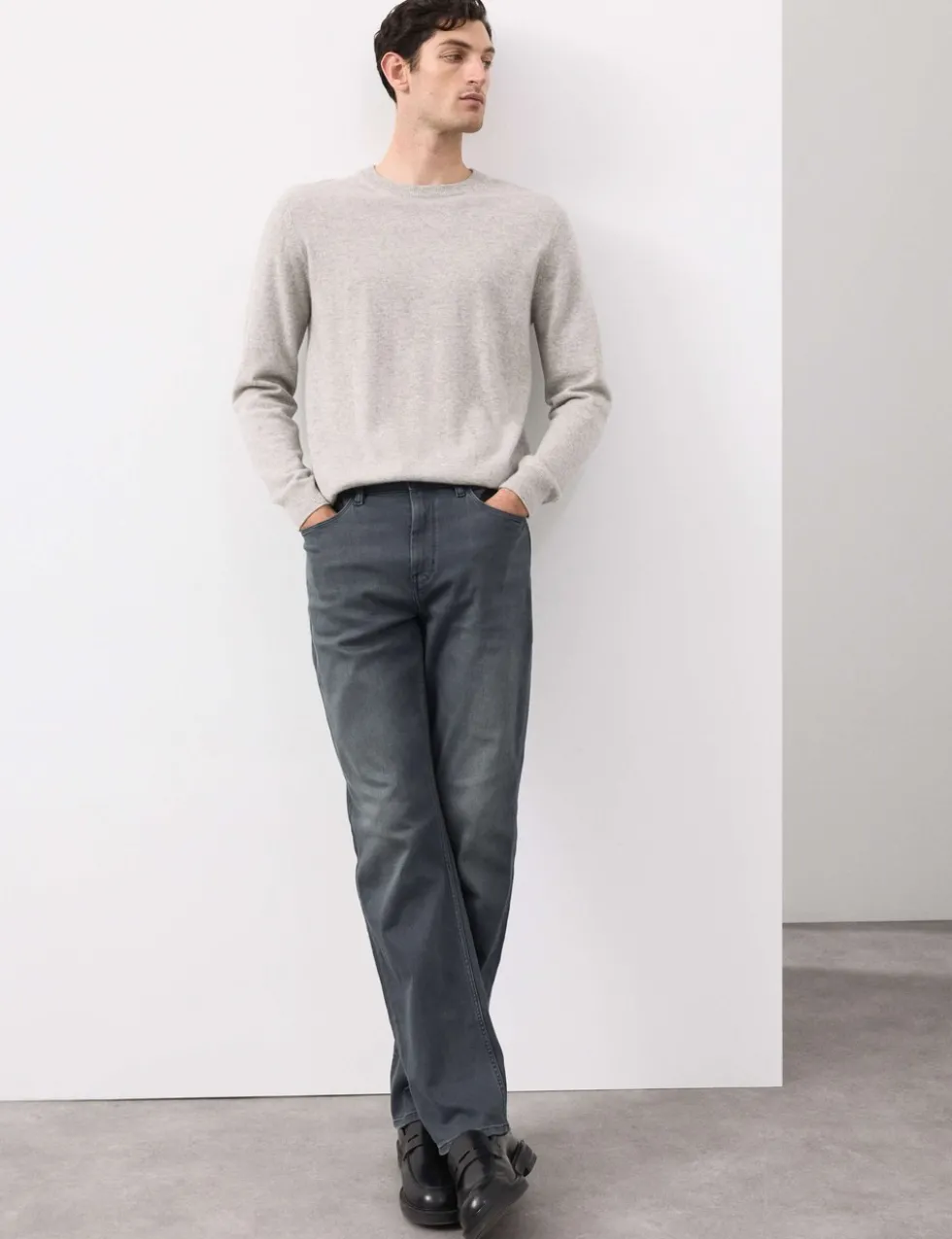 Straight Fit Italian Soft Touch Jeans
