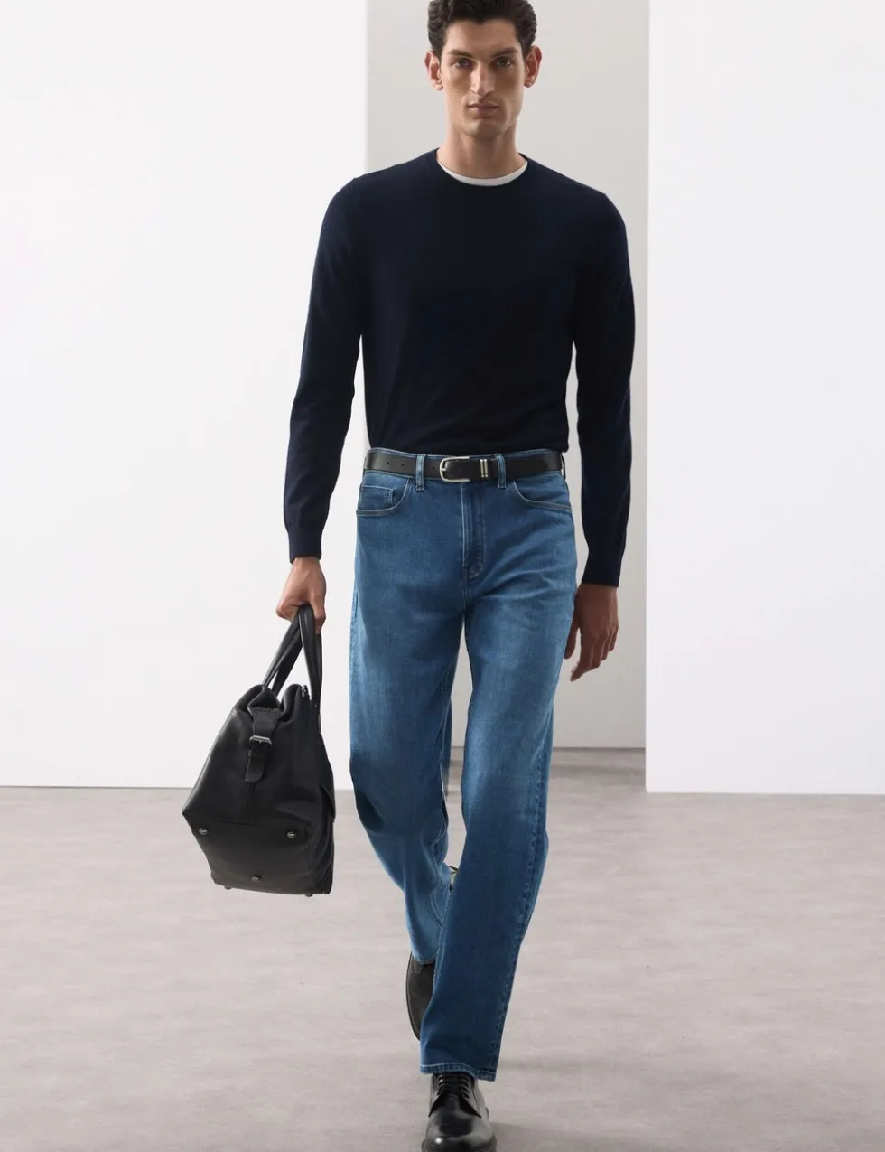 Straight Fit Italian Soft Touch Jeans