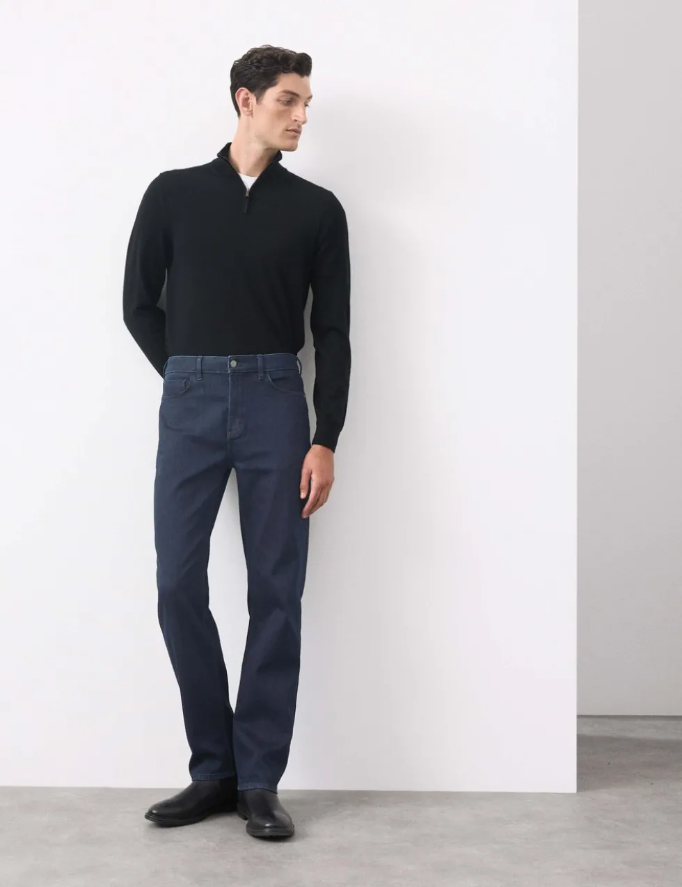 Straight Fit Italian Soft Touch Jeans