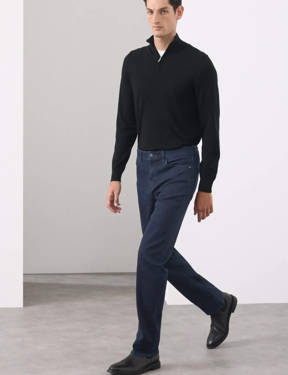 Straight Fit Italian Soft Touch Jeans