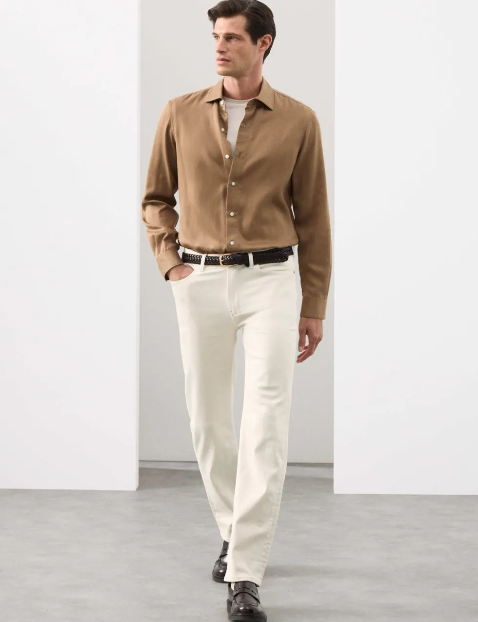 Straight Fit Italian Soft Touch Jeans