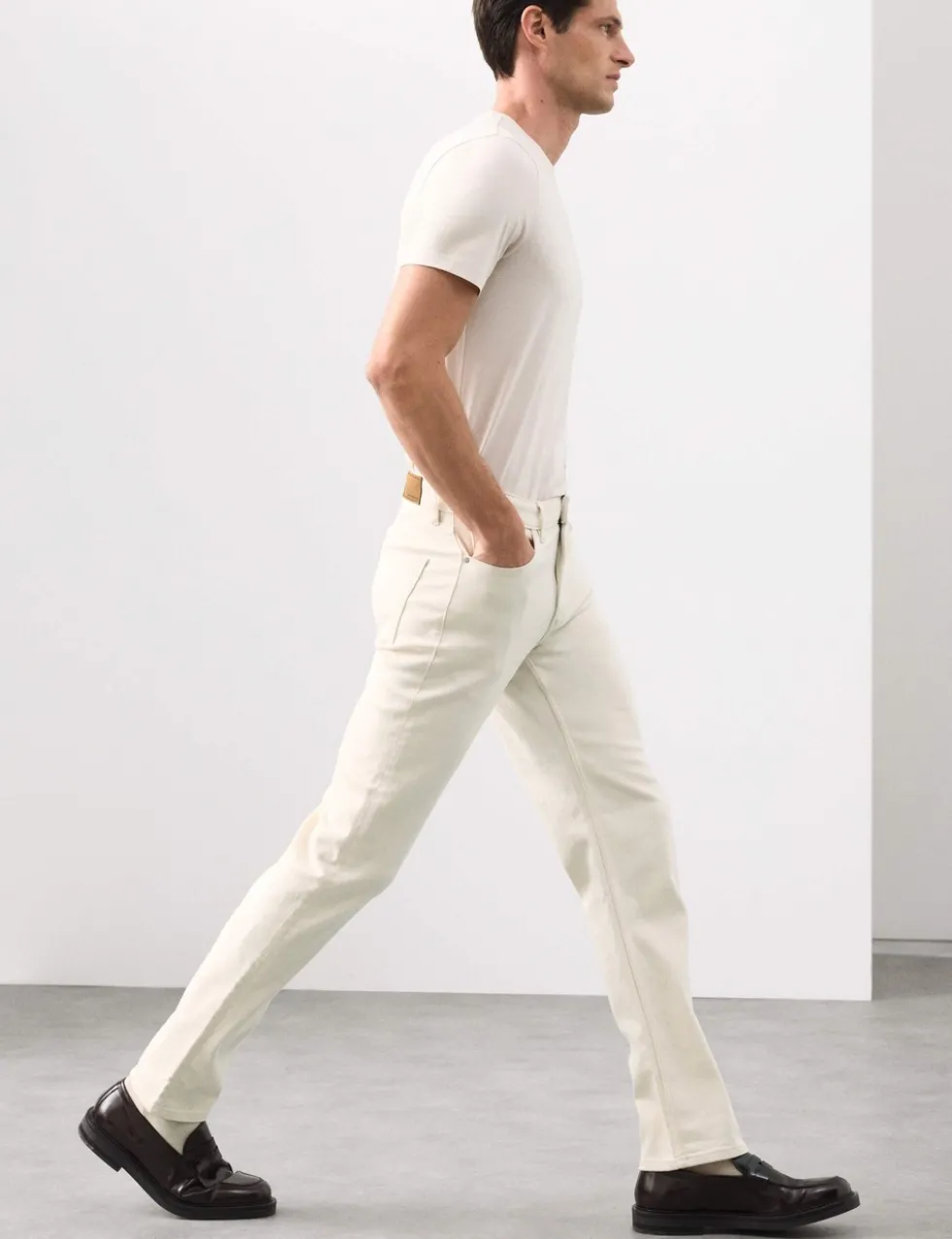 Straight Fit Italian Soft Touch Jeans