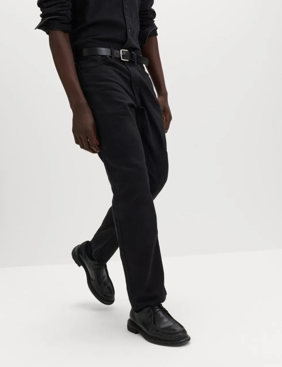 Straight Fit Pure Cotton Jeans