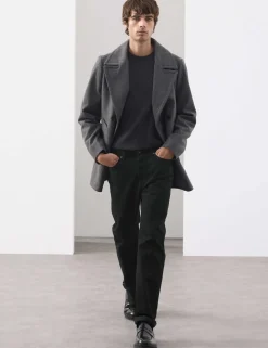 Straight Fit Pure Cotton Selvedge Jeans