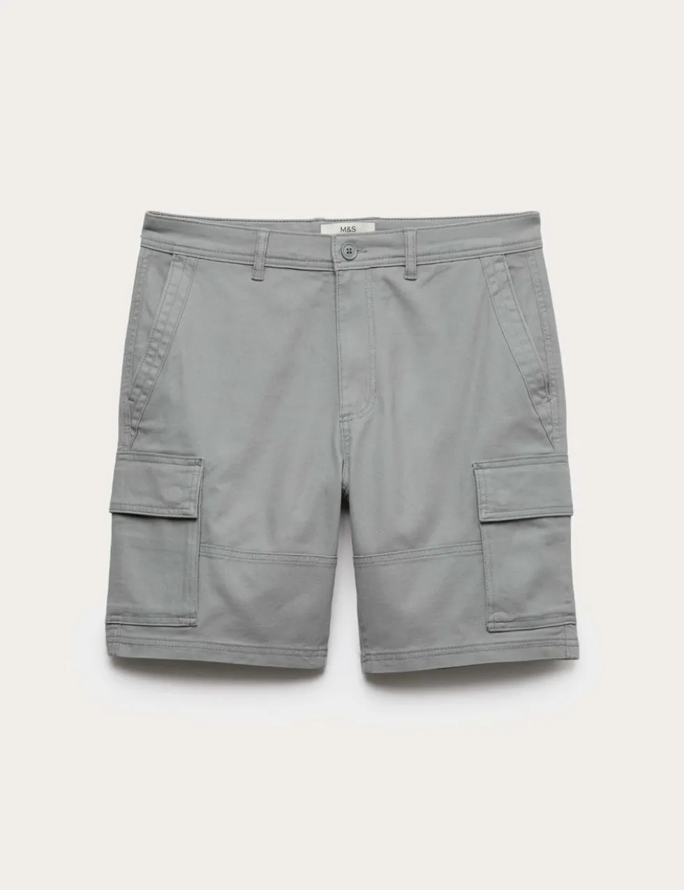 Straight Fit Stretch Cargo Short