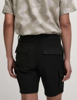 Straight Fit Stretch Cargo Short