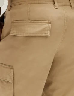 Straight Fit Stretch Cargo Short