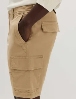 Straight Fit Stretch Cargo Short