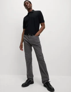 Straight Fit Stretch Jeans
