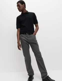 Straight Fit Stretch Jeans