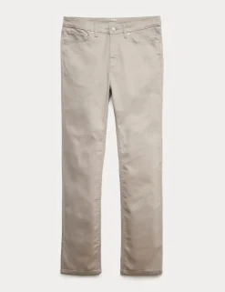 Straight Fit Stretch Jeans