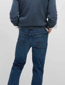 Straight Fit Stretch Jeans