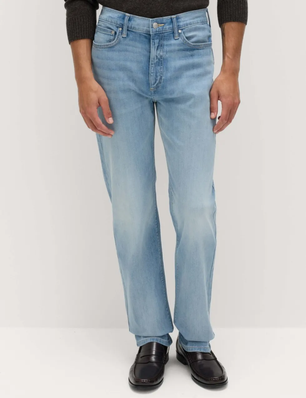 Straight Fit Stretch Jeans