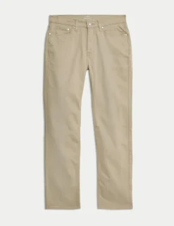 Straight Fit Stretch Jeans