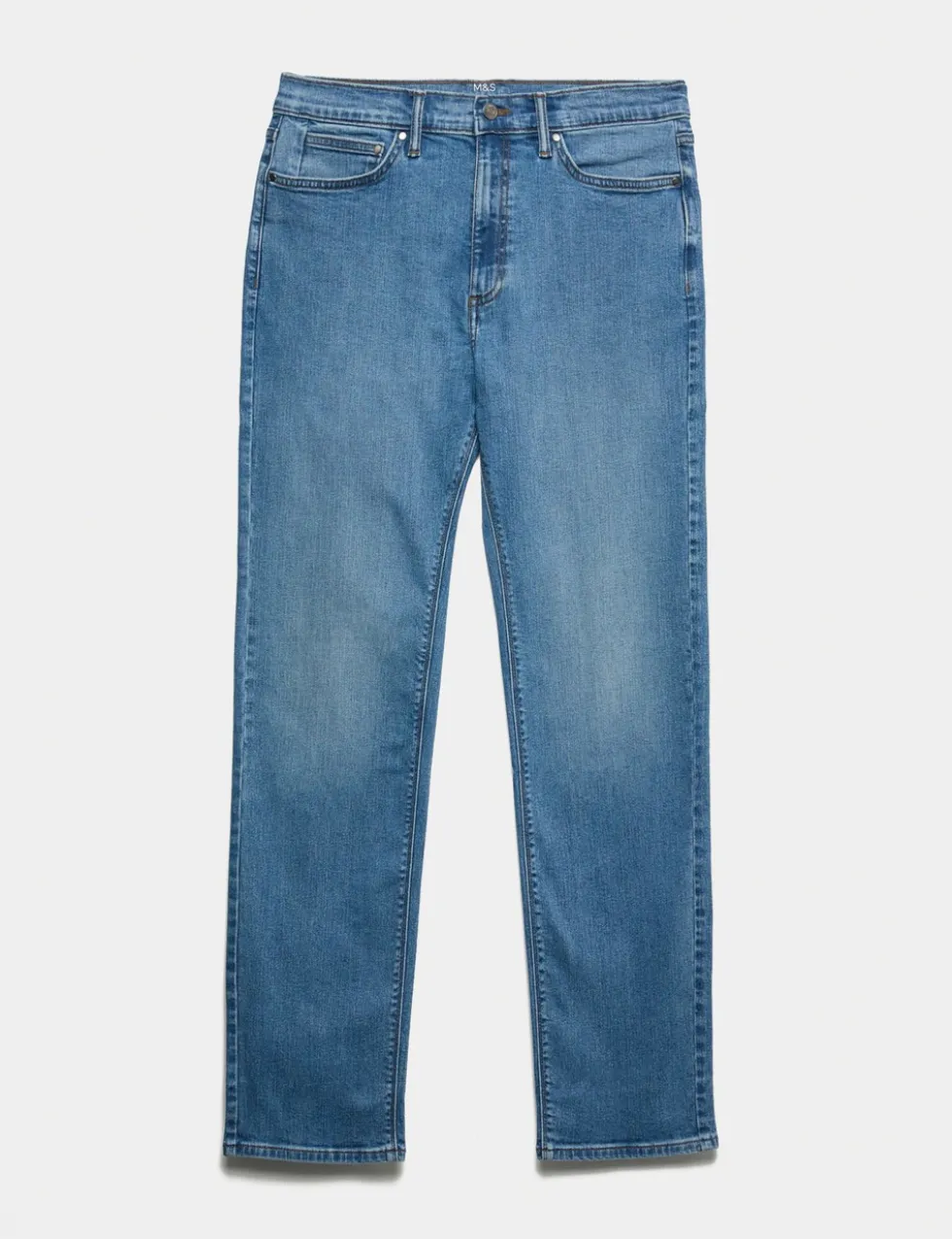 Straight Fit Stretch Jeans