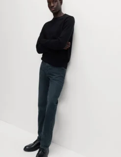 Straight Fit Stretch Jeans