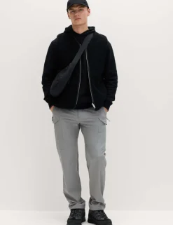 Straight Fit Technical Cargo Trousers