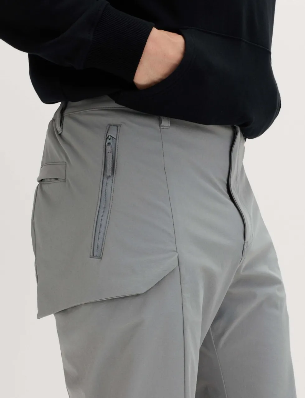 Straight Fit Technical Cargo Trousers