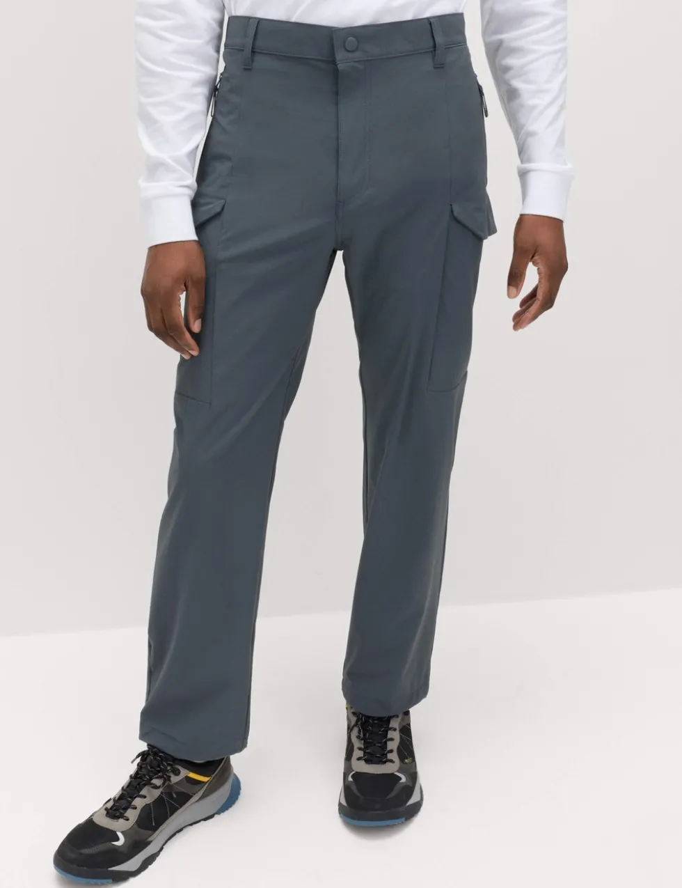 Straight Fit Technical Cargo Trousers