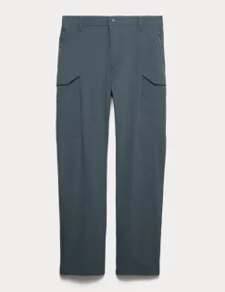 Straight Fit Technical Cargo Trousers