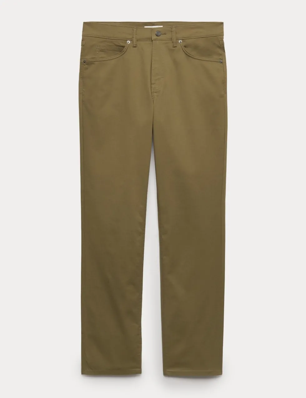 Straight Fit Textured 5 Pocket Trousers